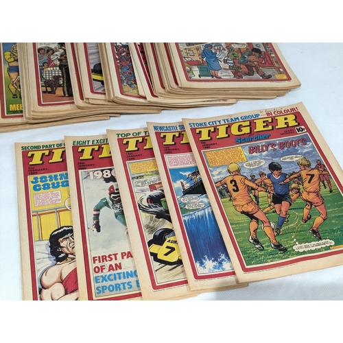 9 - Tiger Comics 1980 5 Jan - 27 Dec - Missing May 23/30 & June 7/14/21