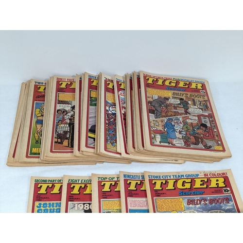 9 - Tiger Comics 1980 5 Jan - 27 Dec - Missing May 23/30 & June 7/14/21