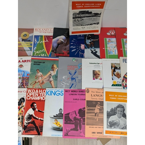 90 - Vintage Tennis Some 50s and Newer Wimbledon Etc