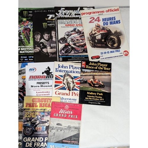 95 - Motorbike Racing - Some Vintage Unusual Programmes