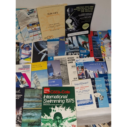 97 - Sailing / Rowing / Surfing Watersports - Selection Of programmes Some 50s