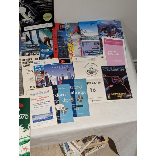 97 - Sailing / Rowing / Surfing Watersports - Selection Of programmes Some 50s