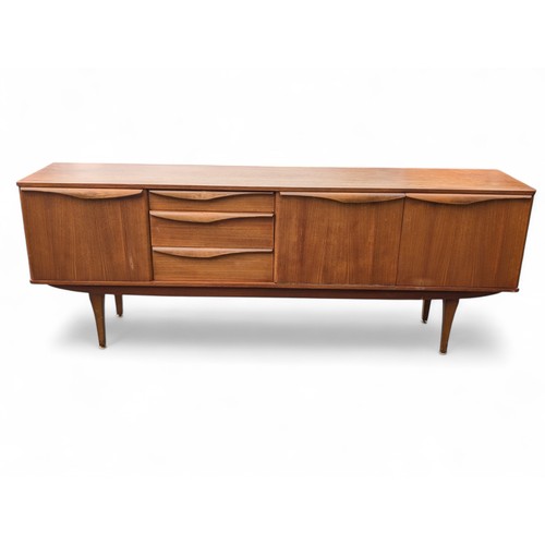 4 - Mid Century Teak Sideboard From Stonehill, 1960s 3 Door 3 Drawer - Typical Age Related Marks. Excell... 