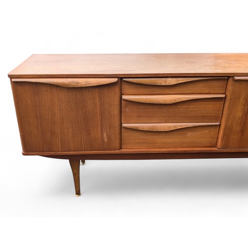 4 - Mid Century Teak Sideboard From Stonehill, 1960s 3 Door 3 Drawer - Typical Age Related Marks. Excell... 