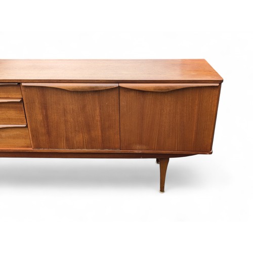 4 - Mid Century Teak Sideboard From Stonehill, 1960s 3 Door 3 Drawer - Typical Age Related Marks. Excell... 