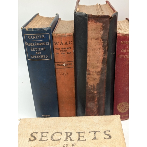 53 - Antiquarian Book Bundle, Some Interesting Bits In Here ! Cromwell Etc