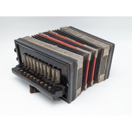 64 - Pair Vintage Accordions, One Marked Tipperary Saxony The Other Indistinct - Both Appear in Fair Cond... 