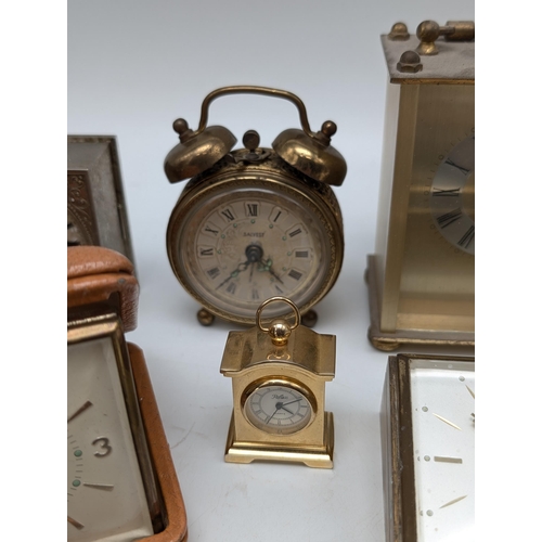 88 - Group of Vintage Clocks and Alarm Clocks