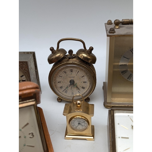 88 - Group of Vintage Clocks and Alarm Clocks