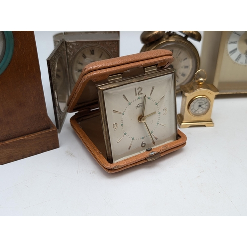 88 - Group of Vintage Clocks and Alarm Clocks