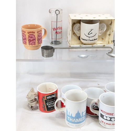 149 - Large Quantity Collectable Mugs - To Include Heinz, Horlicks, Radio Stations, Etc