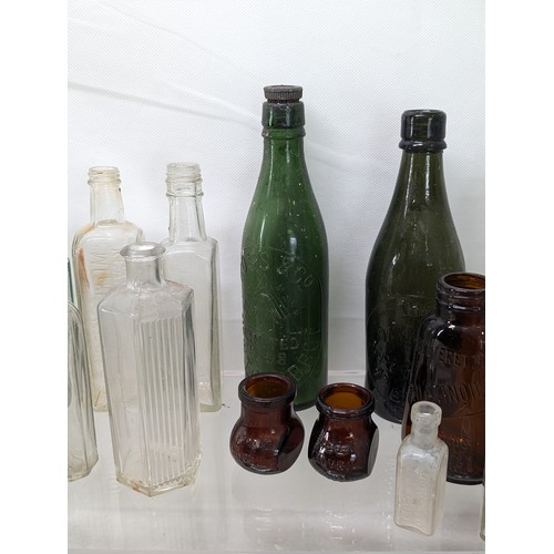 150 - Large Vintage Glassware / Advertising Ceramics Bundle = Players, OXO, Bovril, Enisgn, Hague Whisky E... 