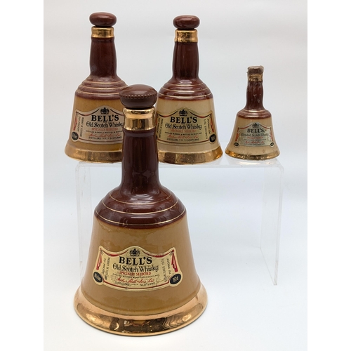 184 - Group (4) Wade Bells Whisky Ceramic Bell Containers