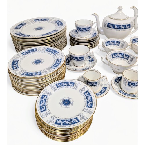 187 - Impressive & Extensive 94pc Coalport Revelry Dining & Tea Service, Overall Excellent Condition. Only... 