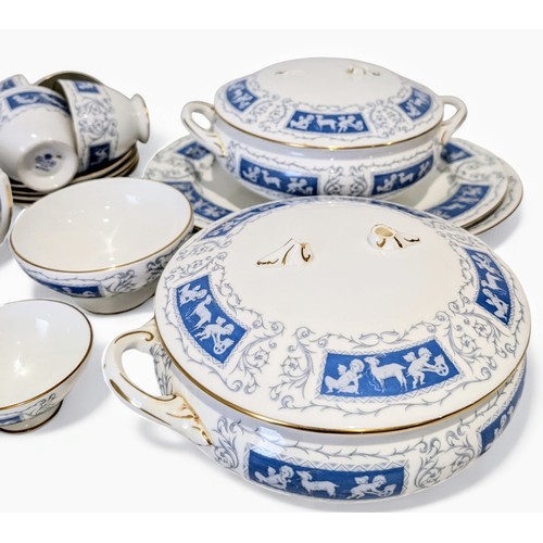 187 - Impressive & Extensive 94pc Coalport Revelry Dining & Tea Service, Overall Excellent Condition. Only... 