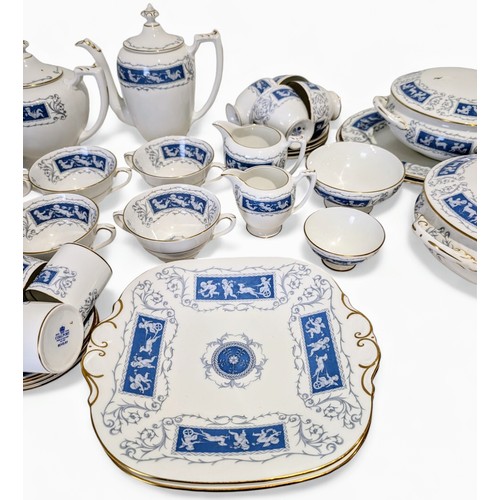 187 - Impressive & Extensive 94pc Coalport Revelry Dining & Tea Service, Overall Excellent Condition. Only... 