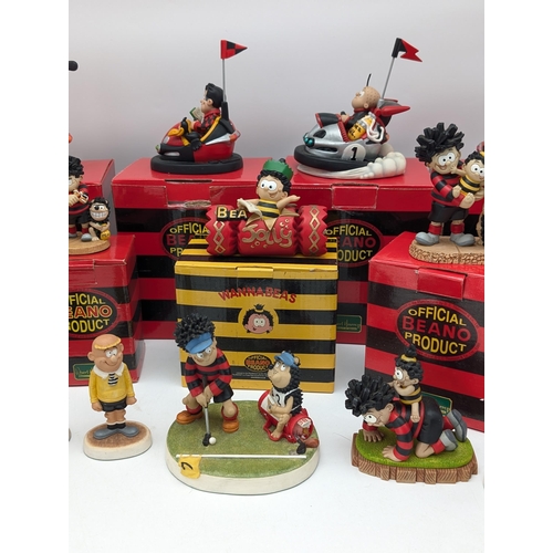 205 - Group (12) Robert Harrop - Dennis The Mennace & Beano Figurines - Most Boxed Excellent Condition 5 L... 