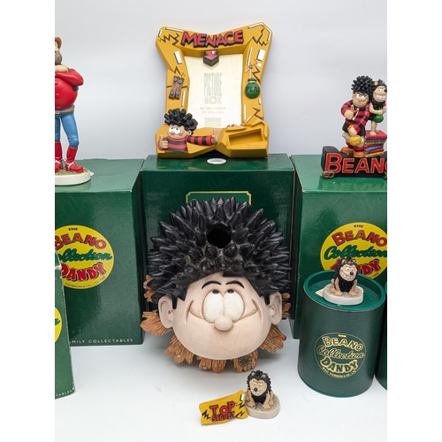 208 - Group (10) Robert Harrop - Dennis The Menace & Beano Figurines - Most Boxed Excellent Condition 2 lo... 