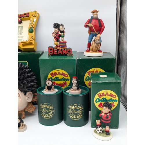 208 - Group (10) Robert Harrop - Dennis The Menace & Beano Figurines - Most Boxed Excellent Condition 2 lo... 