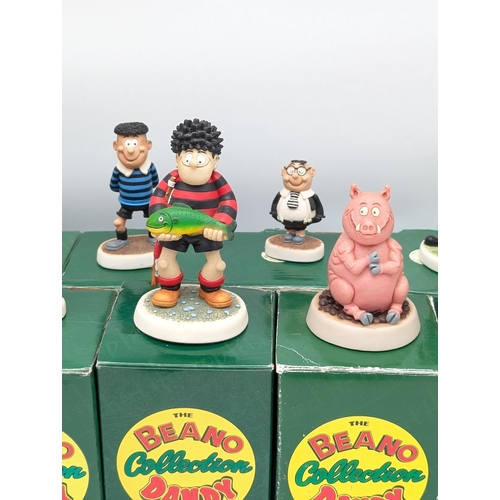 209 - Group (11) Robert Harrop - Dennis The Menace & Beano Figurines - Boxed Excellent Condition (11)