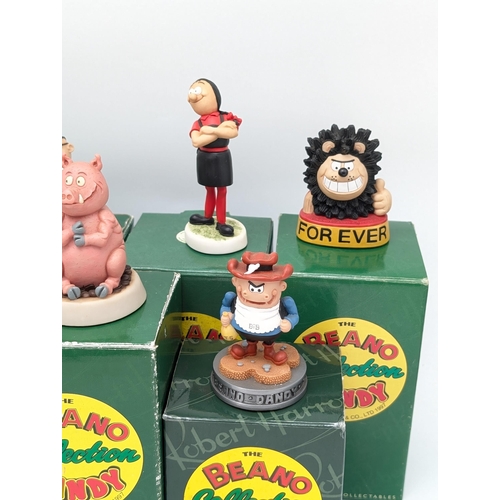 209 - Group (11) Robert Harrop - Dennis The Menace & Beano Figurines - Boxed Excellent Condition (11)