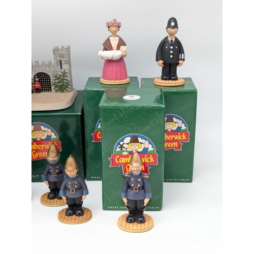 213 - Group (11) Robert Harrop Figures - Camberwick Green 7 Boxed 4 Loose