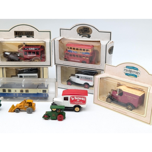 276 - Playcraft PV13 Boxed Articulated Steam Railcar New and Unused Plus Diecast Bundle, Days Gone Bye Plu... 