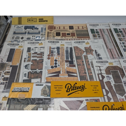 327 - Group 24 Railway Model Kits - All Carded