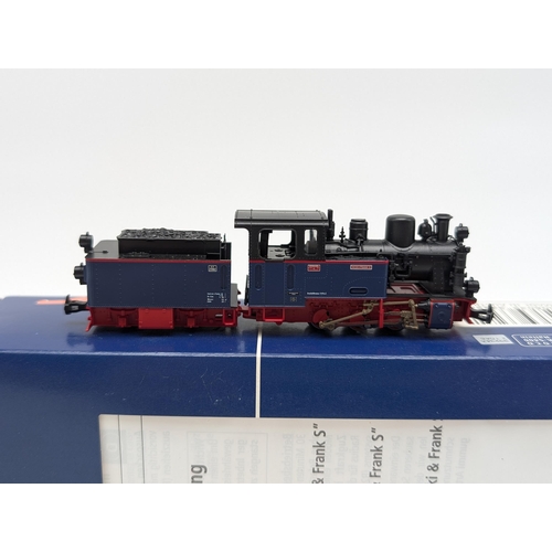 344 - Roco models , HOe scale , #33234 Nicky & Frank S, Narrow gauge steam locomotive and tender, MIB