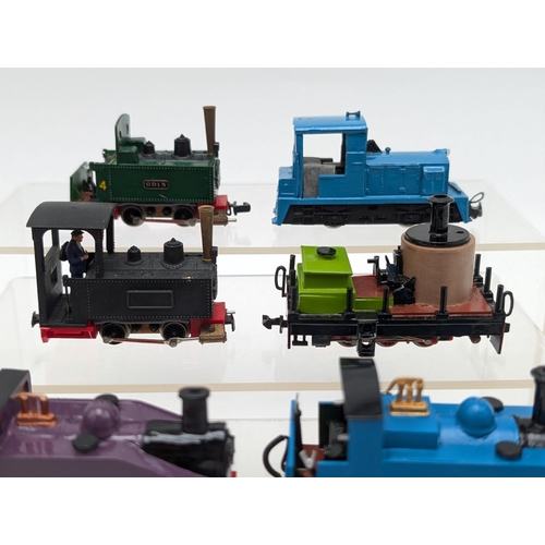 349 - Bachman, Trix, Dapol, Graham, Lima Engine N Gauge Bundle, All Appear in Good Condition