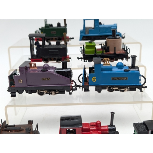 349 - Bachman, Trix, Dapol, Graham, Lima Engine N Gauge Bundle, All Appear in Good Condition