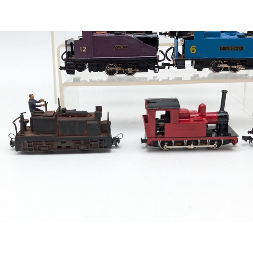 349 - Bachman, Trix, Dapol, Graham, Lima Engine N Gauge Bundle, All Appear in Good Condition