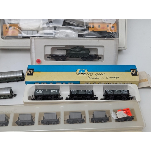 351 - N Gauge Bundle, Minitrans, Bundle of New and Used Rolling Stock