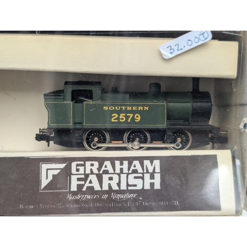 365 - Graham Farish 1605 & 1703 N Gauge Both Been Unboxed But Excellent Condition Praerie Tank Etc