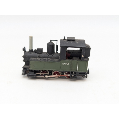 394 - Group (4) N Gauge Locomotives To Include Trix, Roco Etc All Appear Used But In Good Condition