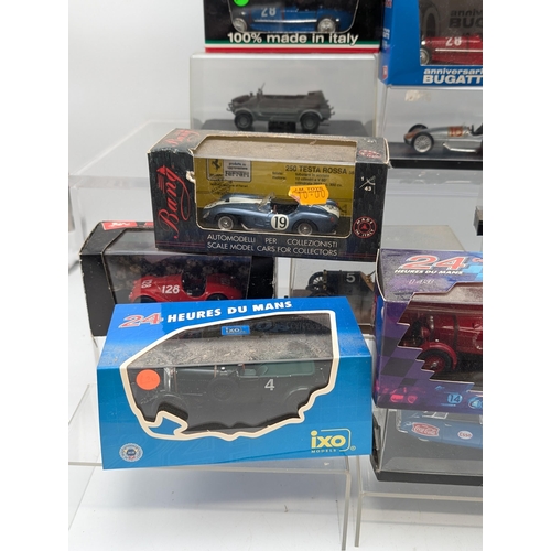 398 - Good Bundle Diecast Vehicles - Mostly Excellent Condition. Boxes A Little Tatty / Dusty Brumm, Ixo, ... 