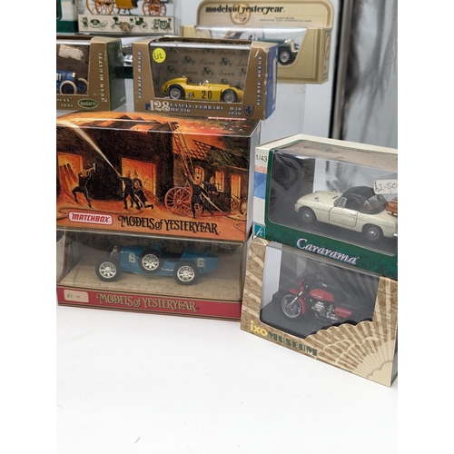 399 - Good Bundle Diecast Vehicles, Matchbox, Models Of Yesteryear Etc