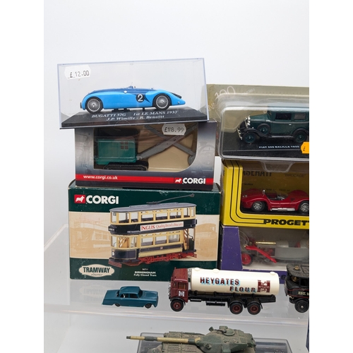 401 - Large Diecast Vehicles Bundle - Corgi, Brumm Etc