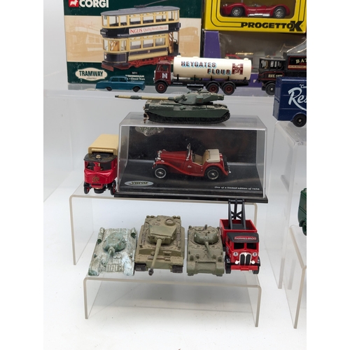 401 - Large Diecast Vehicles Bundle - Corgi, Brumm Etc