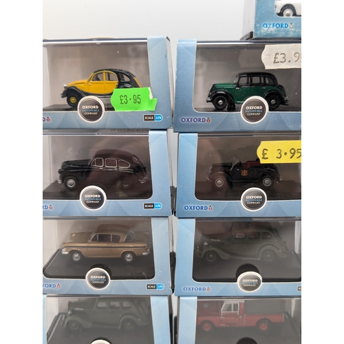 405 - Group (21) 1/76 Scale Railway Scale Diecast Vehciles Oxford Boxed And New