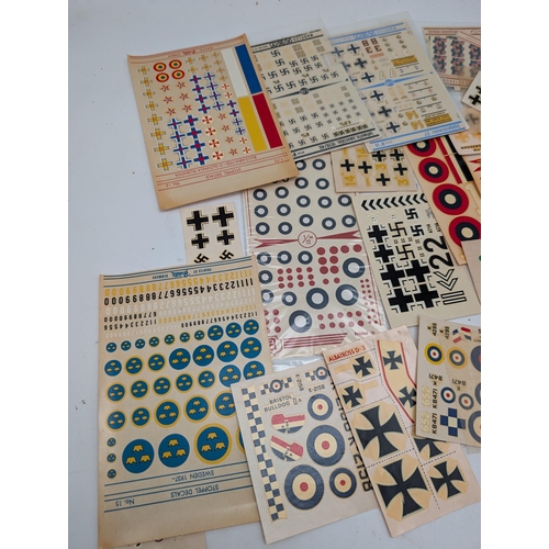 441 - Model Aircraft Decals Good Selection Appear in Good Condition