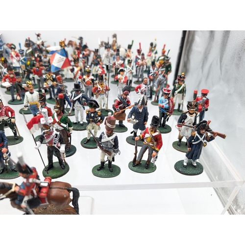 442 - Huge Qty (121) Appx Mostly Del Prado Civil War Figurines, Most In Excellent Condition. Some Minor Lo... 