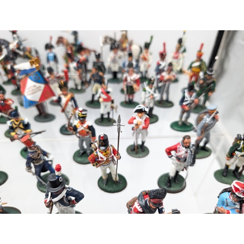 442 - Huge Qty (121) Appx Mostly Del Prado Civil War Figurines, Most In Excellent Condition. Some Minor Lo... 