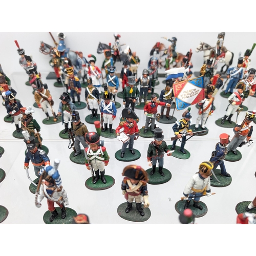 442 - Huge Qty (121) Appx Mostly Del Prado Civil War Figurines, Most In Excellent Condition. Some Minor Lo... 