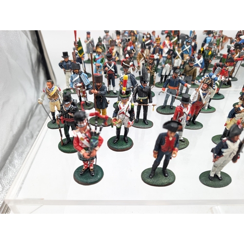 442 - Huge Qty (121) Appx Mostly Del Prado Civil War Figurines, Most In Excellent Condition. Some Minor Lo... 