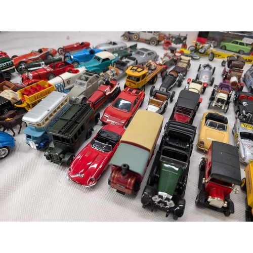 443 - Huge Quantity Appx 141 Diecast Vehicles, Only Ever Been on Display In Cabinets Burago, Brumm, Days G... 