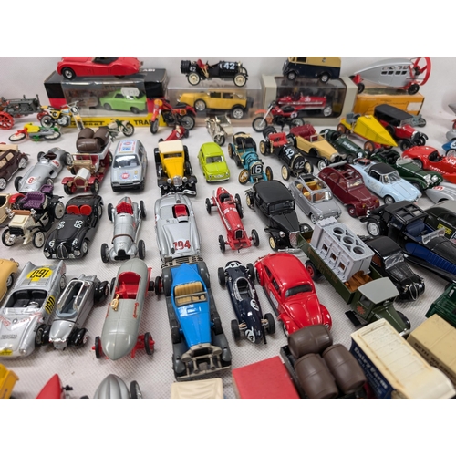 443 - Huge Quantity Appx 141 Diecast Vehicles, Only Ever Been on Display In Cabinets Burago, Brumm, Days G... 