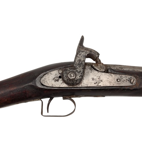 505 - 19th Century English Percussion Cap Cavalry Carbine - With 15