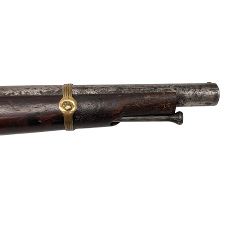 505 - 19th Century English Percussion Cap Cavalry Carbine - With 15