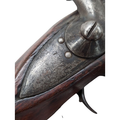 509 - An East India Company Brown Bess Percussion Cap musket, from the Jaipur Armoury, with Percussion Cap... 